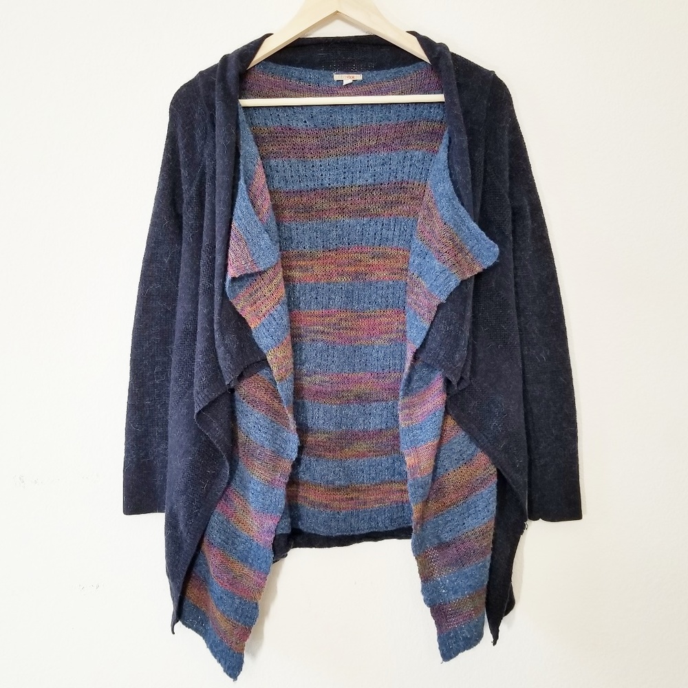 🌼 Anthro Fiets Voor Layered Draped Cardigan